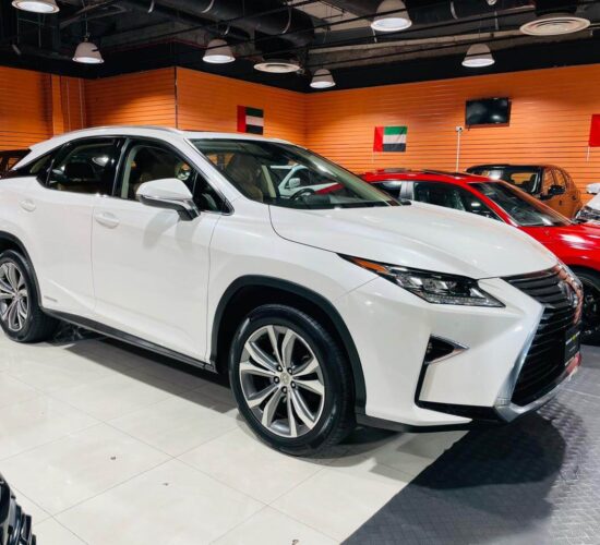 Lexus RX450h White 2017 6 Cylinder 3.5L 4WD – GCC Specification