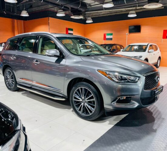 Infiniti Qx60 Gray 2018 V6 3.5L -GCC Specification