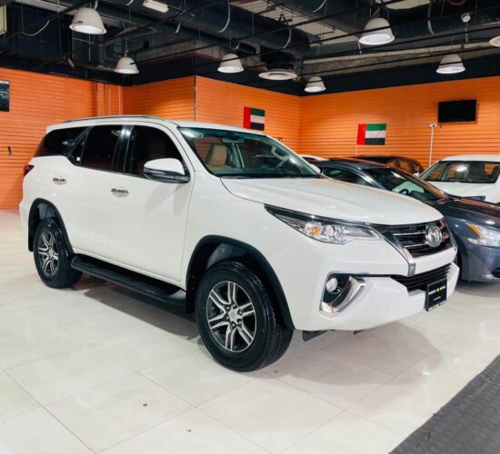 Toyota Fortuner White 2020 4 Cylinder 2.7L – GCC Specification