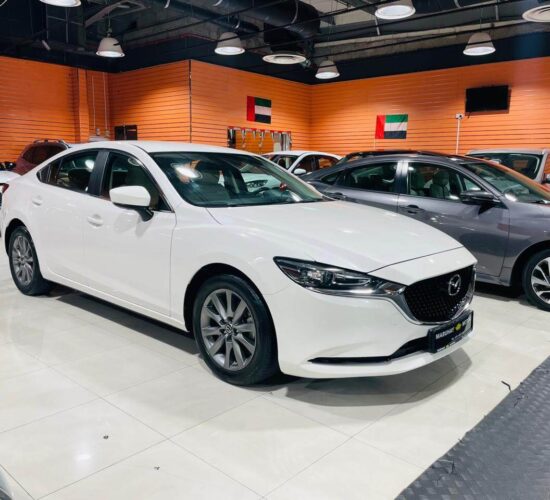 Mazda 6 White 2021 4 Cylinder 2.5L – GCC Specification