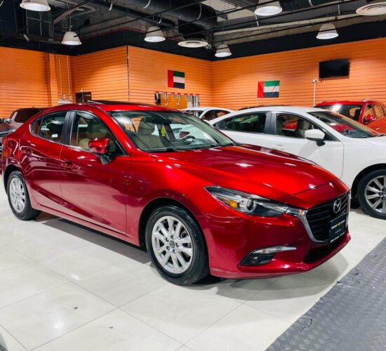 Mazda 3 Red 2018 4 Cylinder 2.0L – GCC Specification